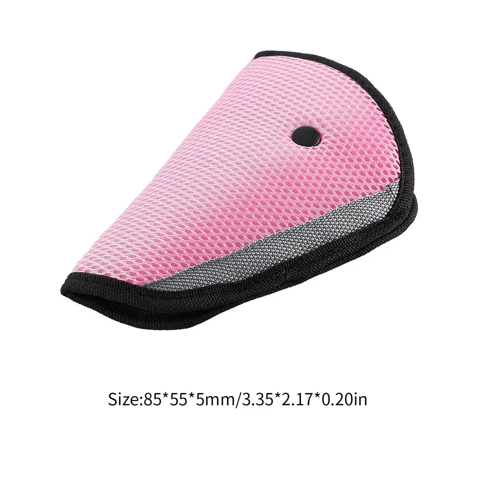 

Pro2Color Kids Children Car Safe Fit Seat Belt Adjuster car safety belt adjust device baby child protector positioner Breathabl