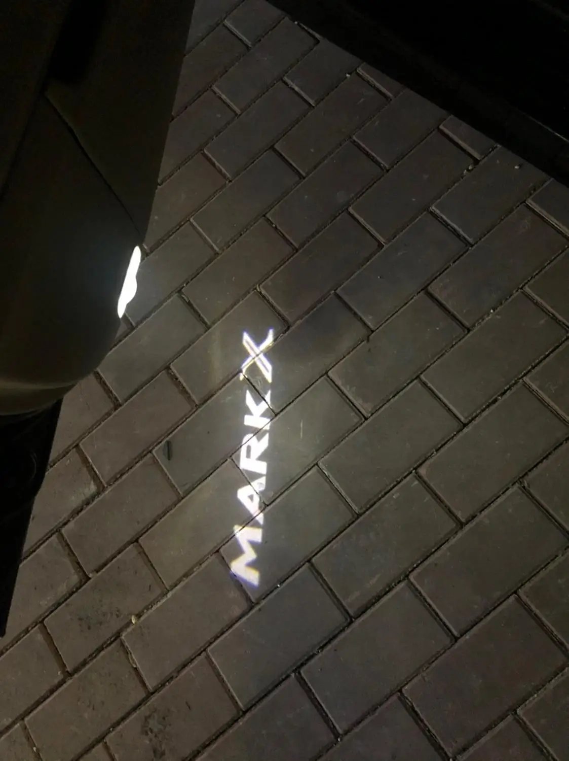 2x светодиодный специальный логотип светильник двери Предоставлено лазерный