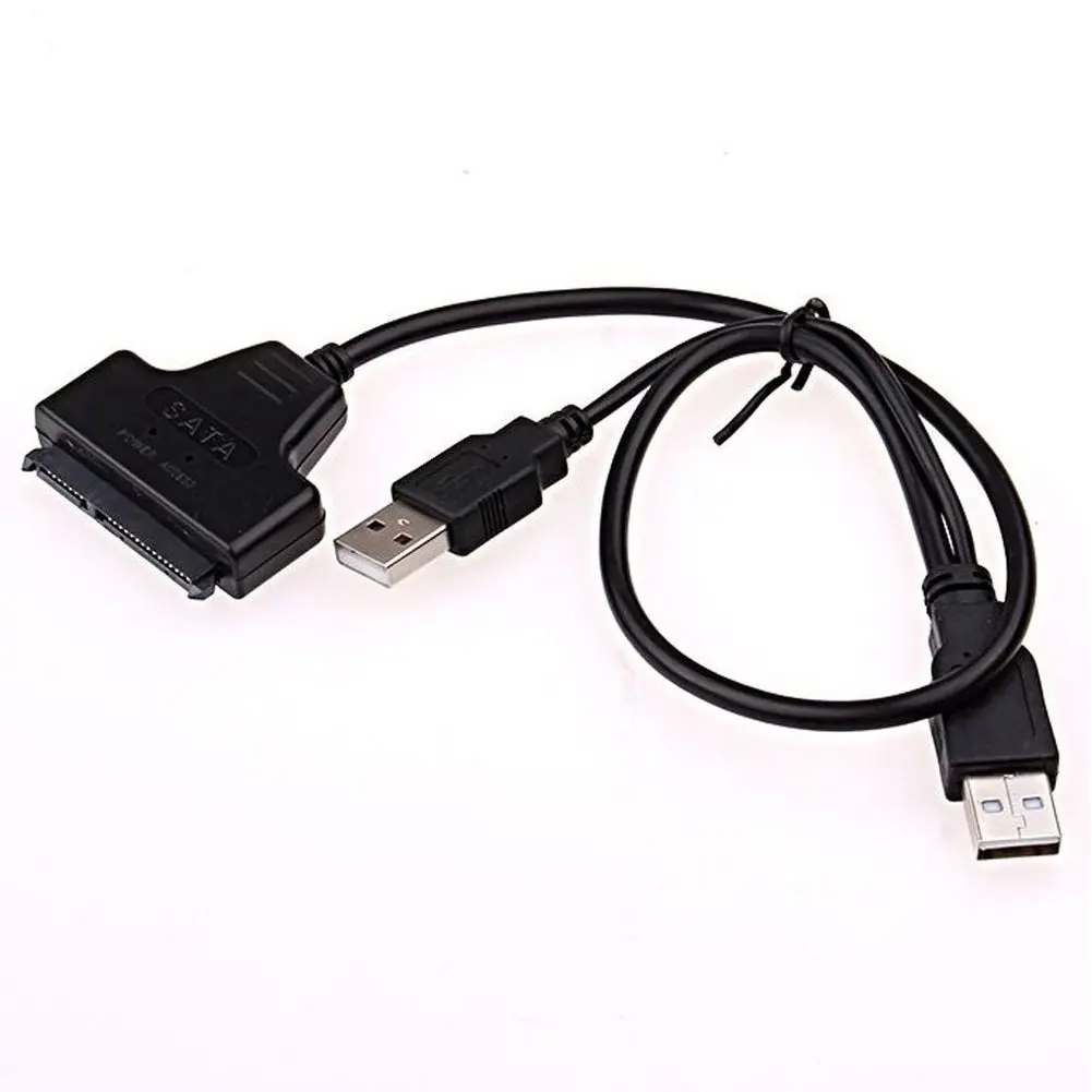 Кабель-Переходник USB SATA 0 3 м кабель-конвертер для жестких дисков 7 + 15 Pin в 2