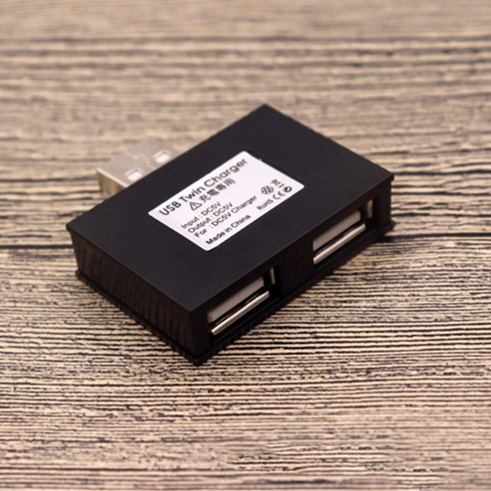 Мини usb хаб 2 Порты и разъёмы Зарядное устройство Hub адаптер Лидер продаж Новые