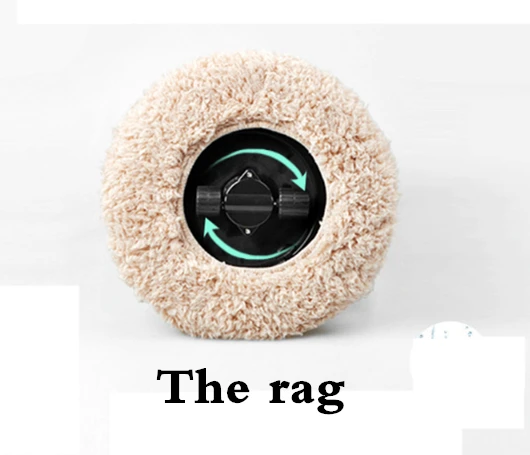 Rag Floor Strong Cleaning Robot with Wet/Dry Mop - Цвет: Rag