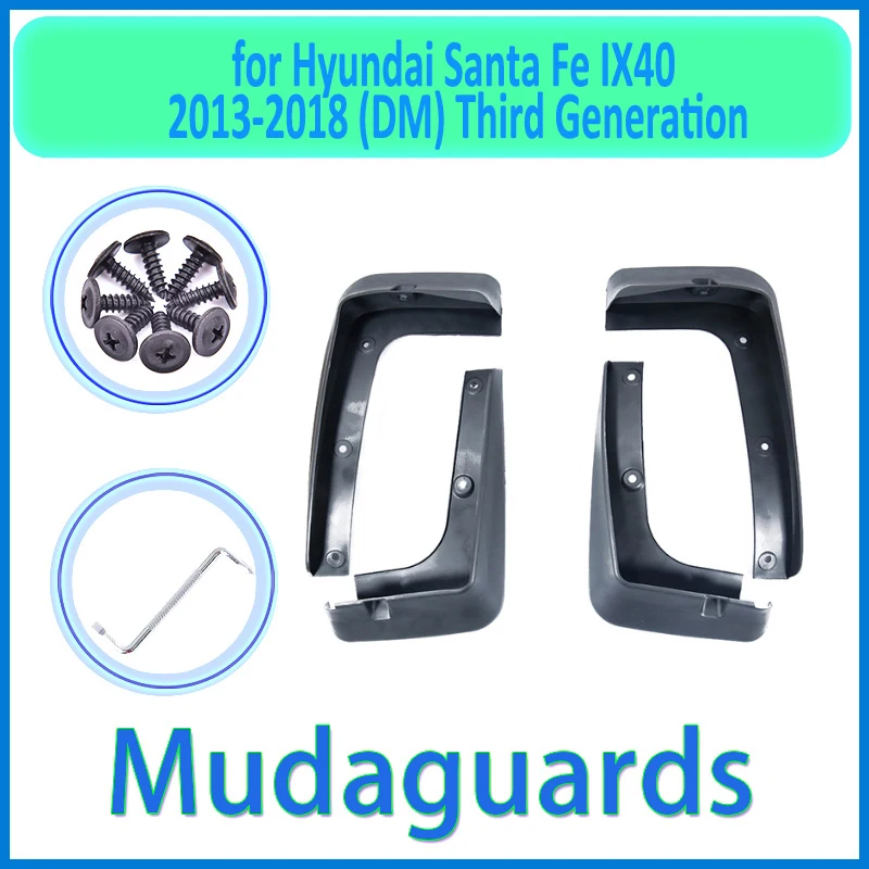 Брызговики для Hyundai Santa Fe ix45 2013 ~ 2018 DM 2014 2015 2016 2017 автомобильные аксессуары |