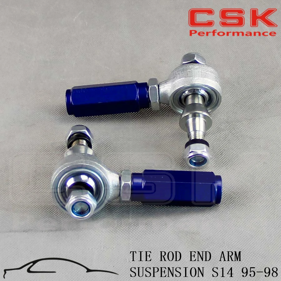 2 шт. турбо внешняя тяга Торцевая рукоятка Подвеска подходит для 95 98 240SX S14 SR20