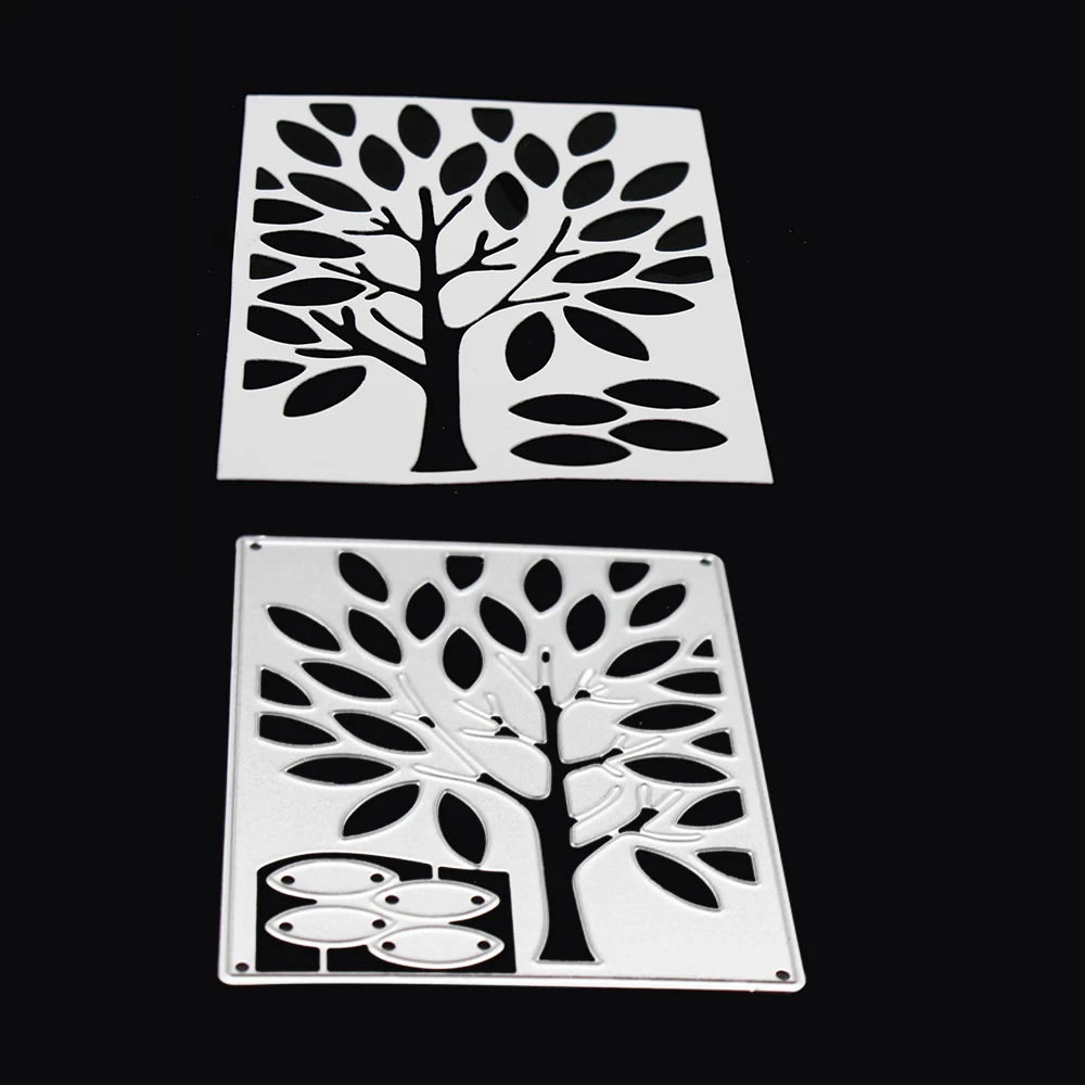 Металлические Вырубные штампы в виде дерева новинка 2019 рамка фоторамка оставьте