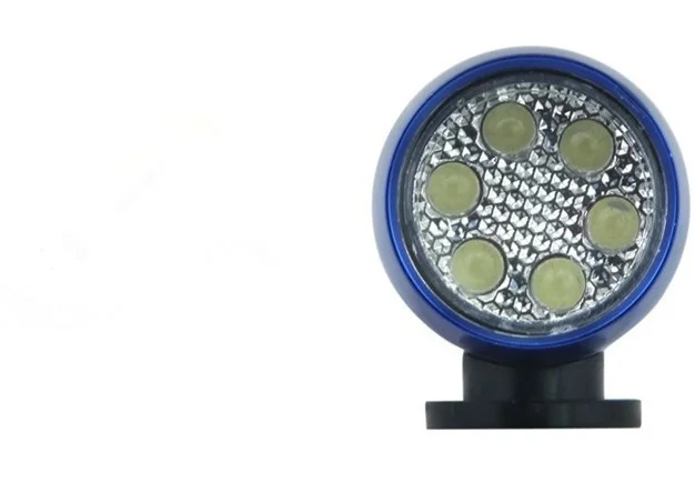 

6 LED Cycling Bicycle Waterproof Head Front Flash Light Warning Lamp Safety WIQI
