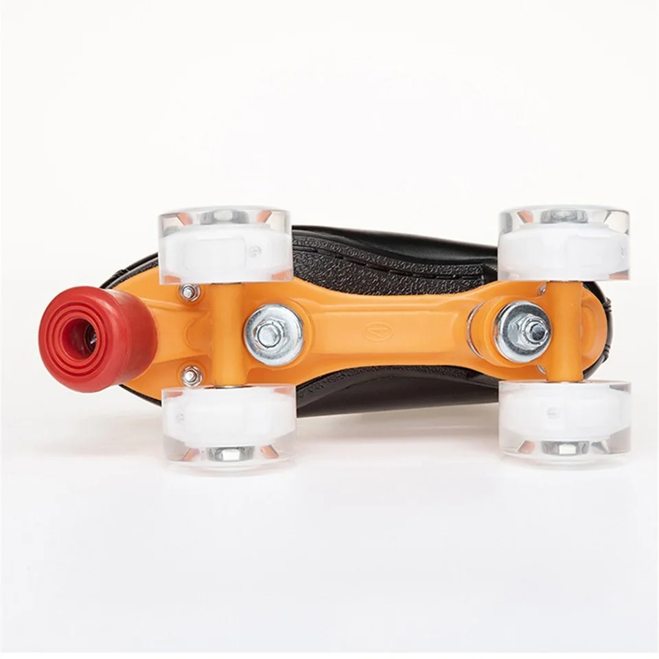 Двухрядные роликовые коньки обувь двухрядные Patines детские кроссовки для