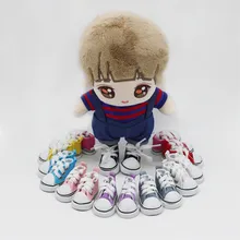 EXO casual canvas shoes 20CM idol doll shoe shoe length 5CM suitable for 20CM plush doll toy accesso
