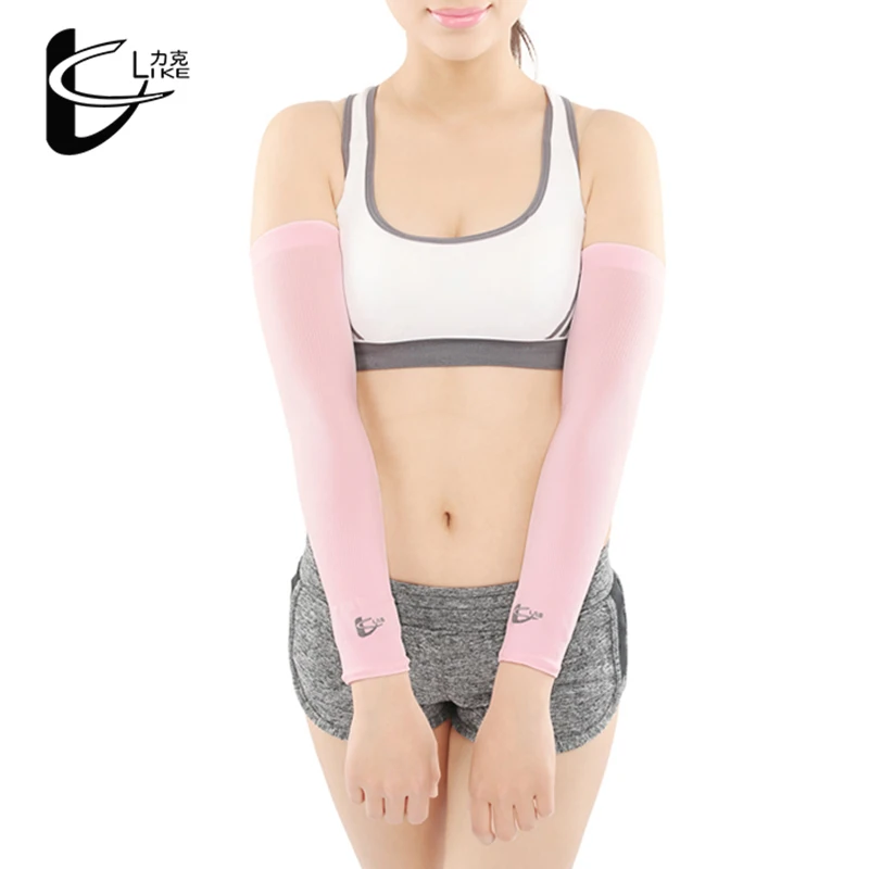 Ледяная шелковая ткань для велоспорта рукава рук волейбол бег гольф защита от