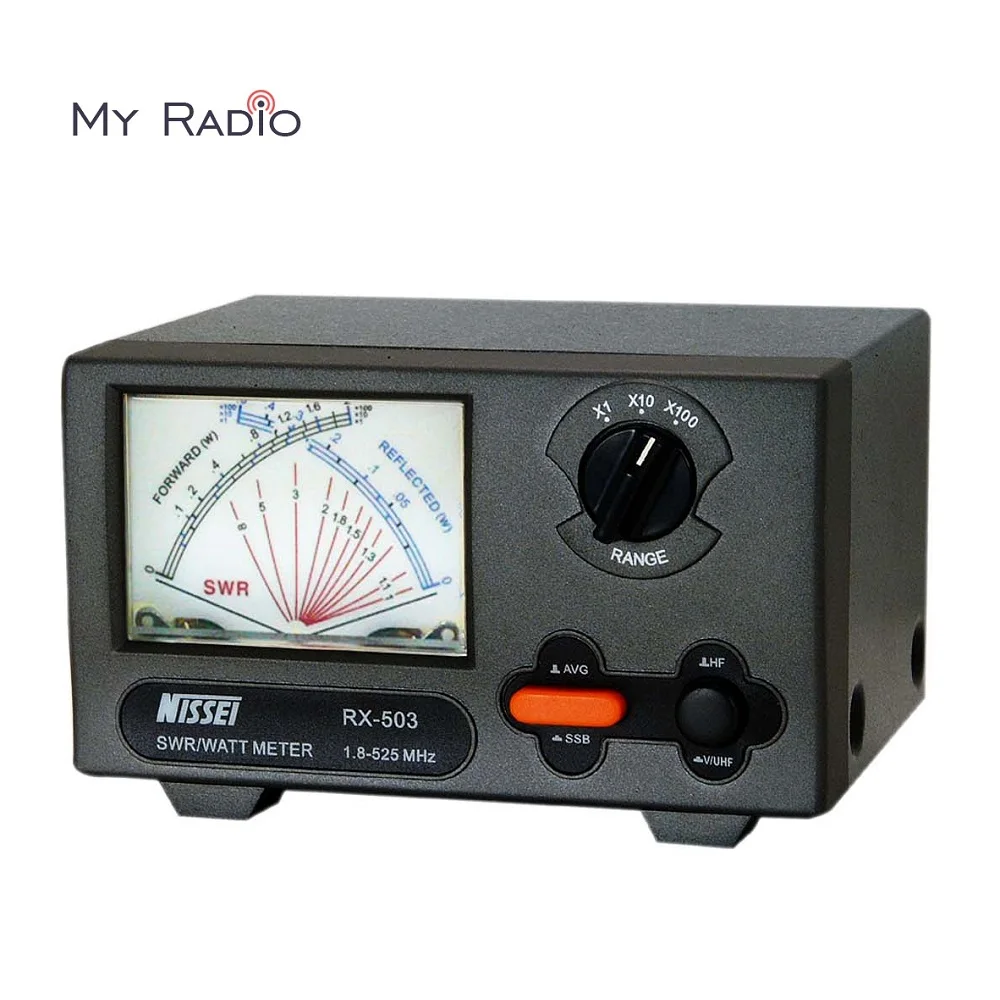 NISSEI RX 503 SWR/Watt Meter 1 8 525MHz 2/20/200W для двухсторонней радиосвязи мощный ваттметр|Рации| |