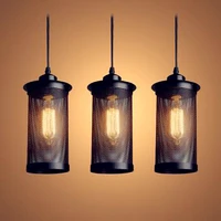 italian style simple iron led pendant lamps vintage industrial metal hanging lamp for bedroom dining room aisle corridor foyer