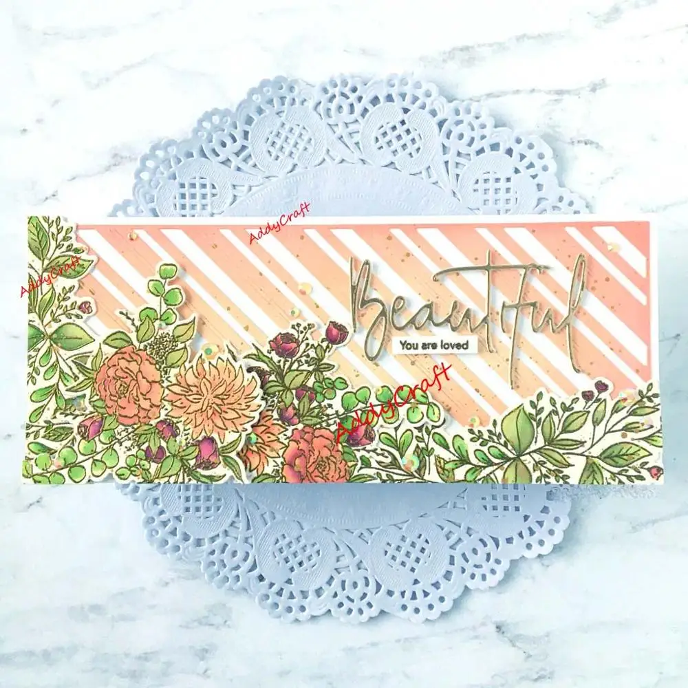 Металлические пресс формы прямоугольные конические для скрапбукинга бумаги