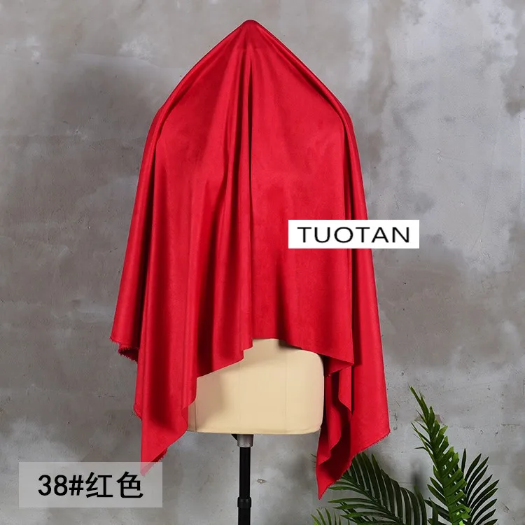 Красная односторонняя ткань ручной работы сделай сам для одежды Мягкая матовая