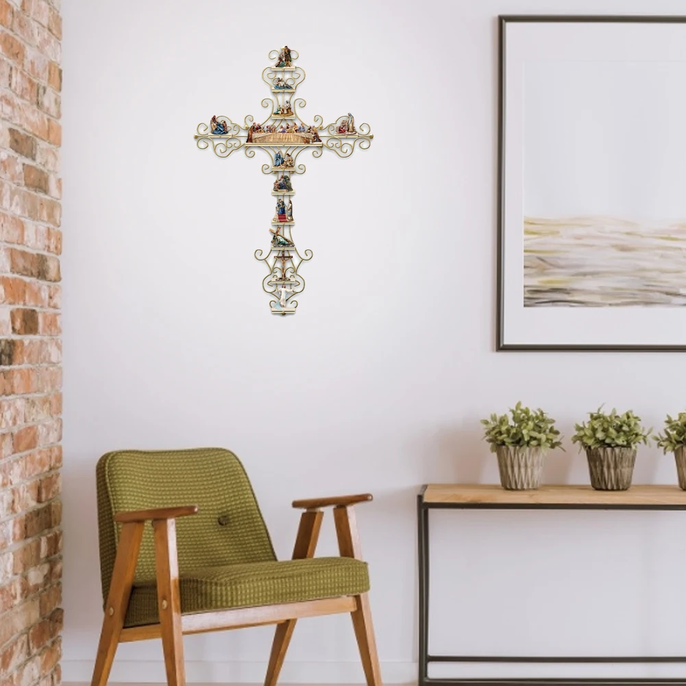 

Cross Wall Sticker Jesus Collection Collection Custom-crafted Display Cross Mural PVC Wall Sticker Decal Best Price