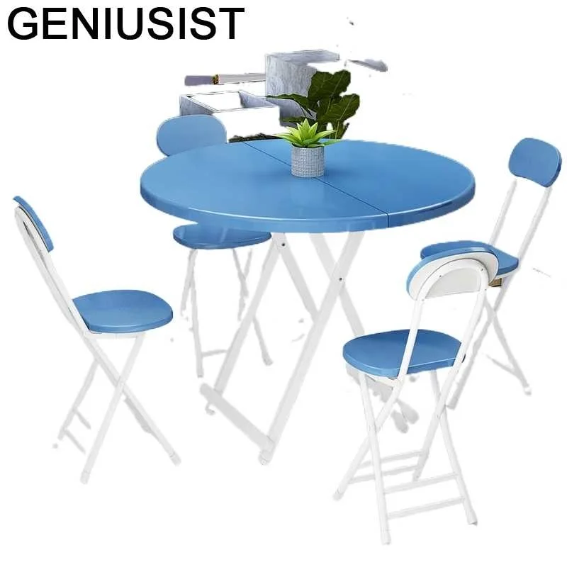 Eating Yemek Masasi Eettafel Picnic Bureau Camping Ouro Plegable Folding Kitchen Furniture Mesa De Jantar Dining Room Table |