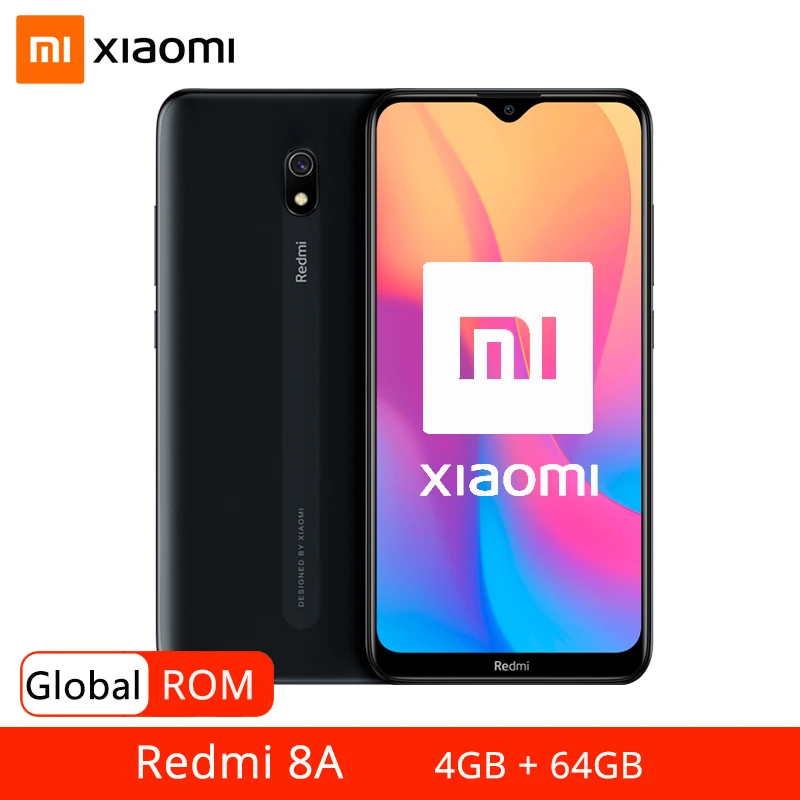 

Global ROM Xiaomi Redmi 8A 8 A 4GB 64GB Smartphone Snapdargon 439 Octa Core 6.22" Mobile Phone 12MP Camera 5000mAh Fast Charge