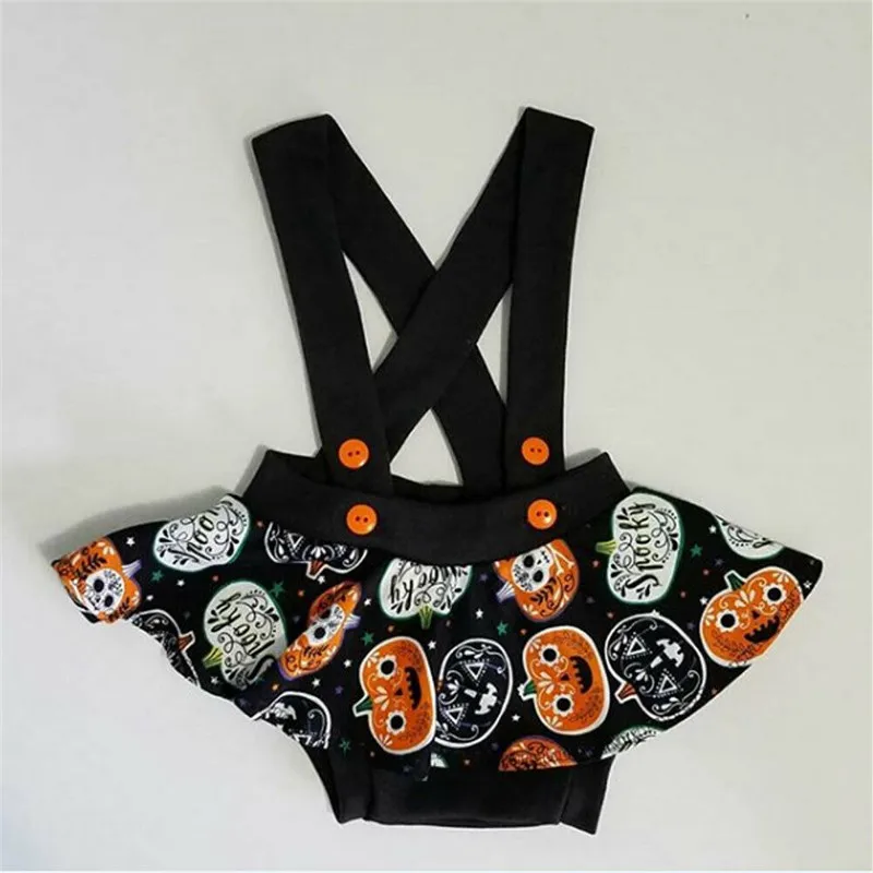 Милый детский комбинезон с длинными рукавами и принтом тыквы для новорожденных