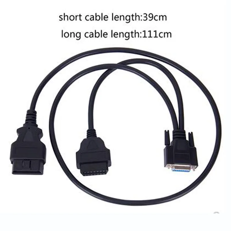 111 см OBD16Pin к дБ (15 контактов серийный Порты и разъёмы выносная линия Мужской 16 Pin