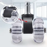 Бесшумные силиконовые колесики для офисного кресла#1