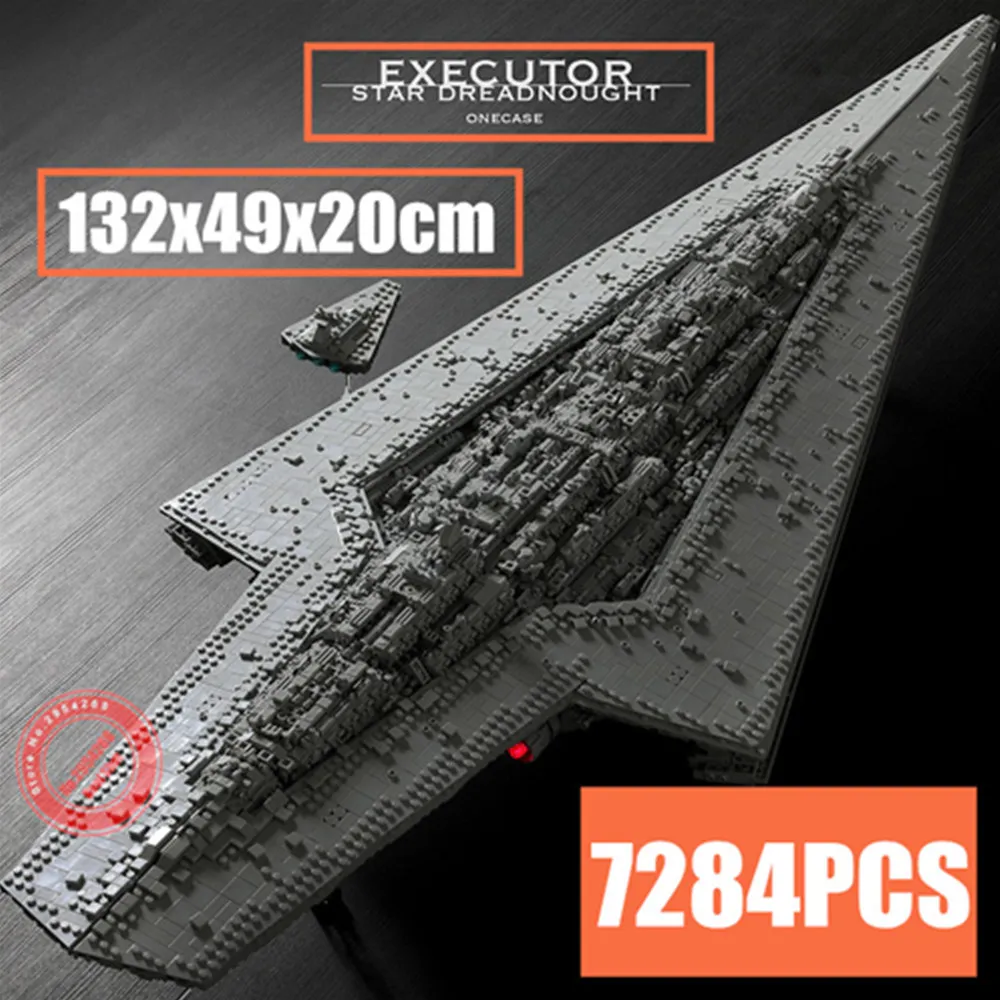 Новый супергерой класса Звездный Дредноут MOC 15881 подходит для звездных войн