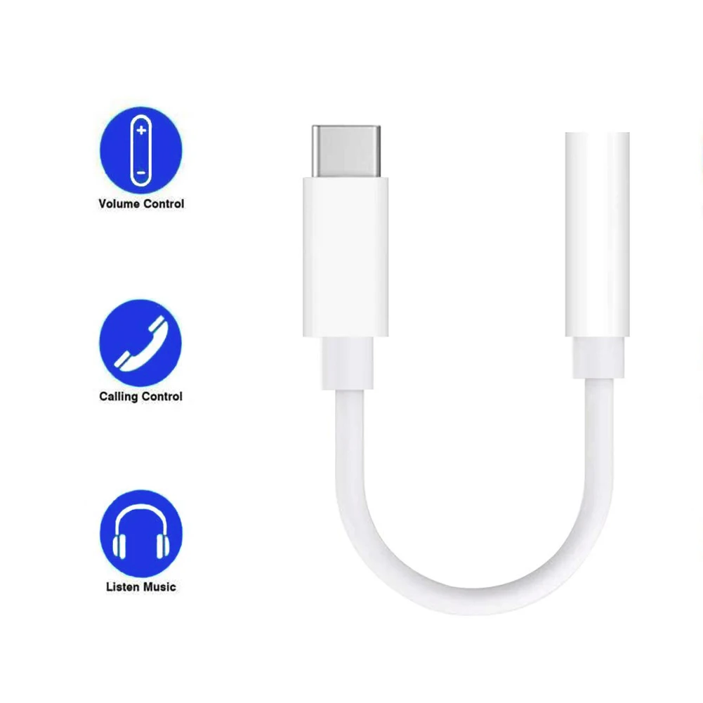 Адаптер для наушников USB C Type 3 5 мм jack кабель AUX адаптер Женский Aux аудио конвертер