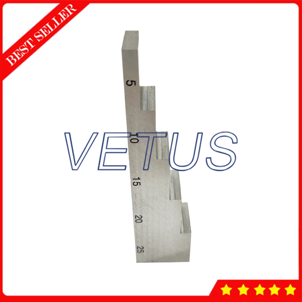 5 Шаг калибровки блок для ультразвуковой толщиномер линейности NDT тестирование