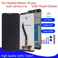 original for huawei honor 7a pro aum l29 aum l41 lcd display touch screen digitizer repair parts accessories