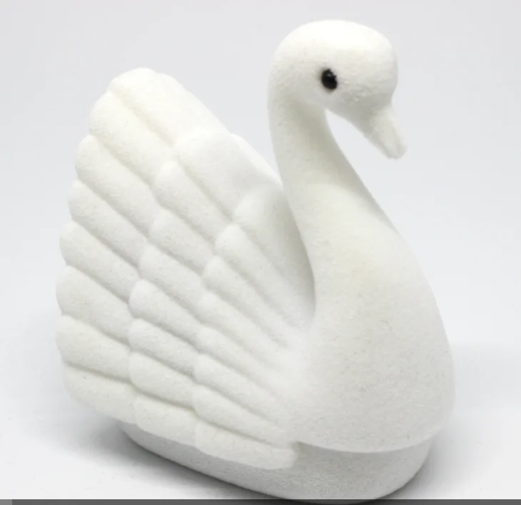 100 шт бархатная коробка для кольца сережек ожерелье с подвеской замочком