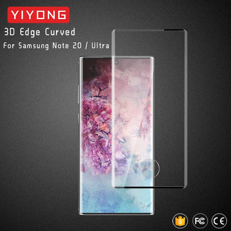 25 шт./лот YIYONG 3D стекло для Samsung Galaxy Note 20 Ultra S21 закаленное Защита экрана 10 Lite S20 Plus |