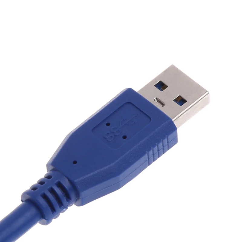 1 м синий Hi Скорость USB 3 0 Тип A Разъем Папа папа адаптер кабель удлинитель для