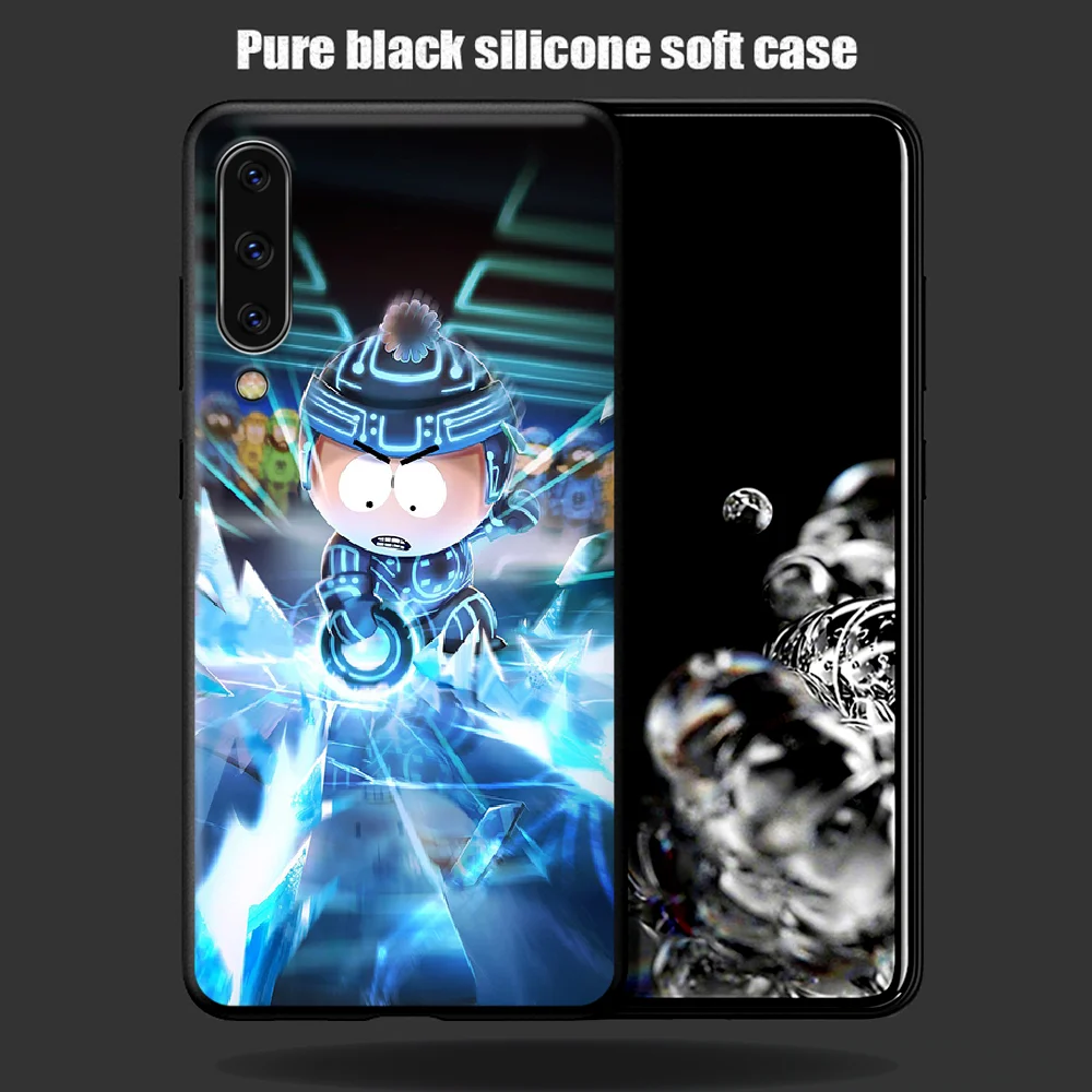 

South-Park Anime Phone Case Cover For Samsung Galaxy A7 8 10 20 20e 21 30 30S 31 41 50 50S 51 70 71 91 black Cover Pretty Etui