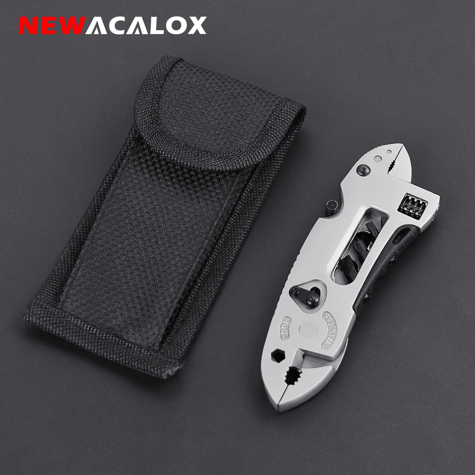 Многофункциональный инструмент NEWACALOX плоскогубцы карманный нож отвертка набор