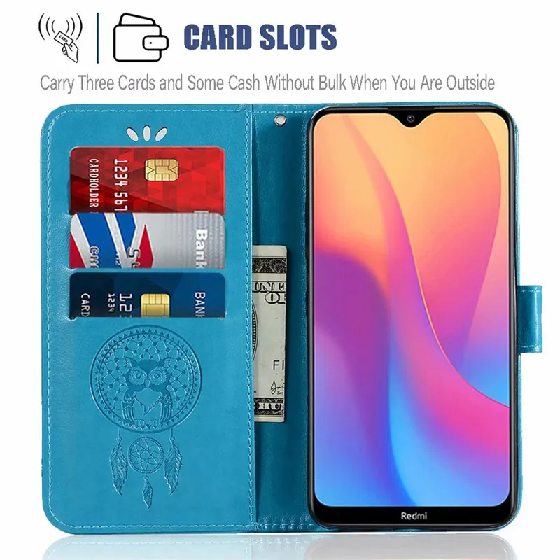 Кожаный чехол бумажник для Xiaomi Redmi Note 7 4 4X откидной Чехол 3S 4A 5A 5 6 6Pro Mi 9T 5S S2 Lite