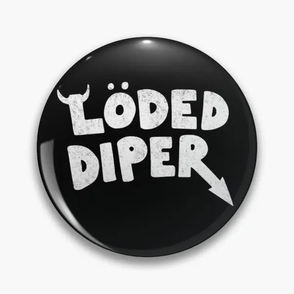

Loded Diaper Customizable Soft Button Pin Gift Badge Decor Lapel Pin Jewelry Lover Clothes Metal Creative Fashion Cute Hat