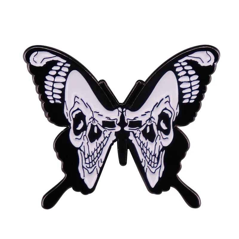 

Диабло, ночное животное, эмалированные булавки, скелет, Бабочка, аксессуары, ювелирные изделия, подарки 2021