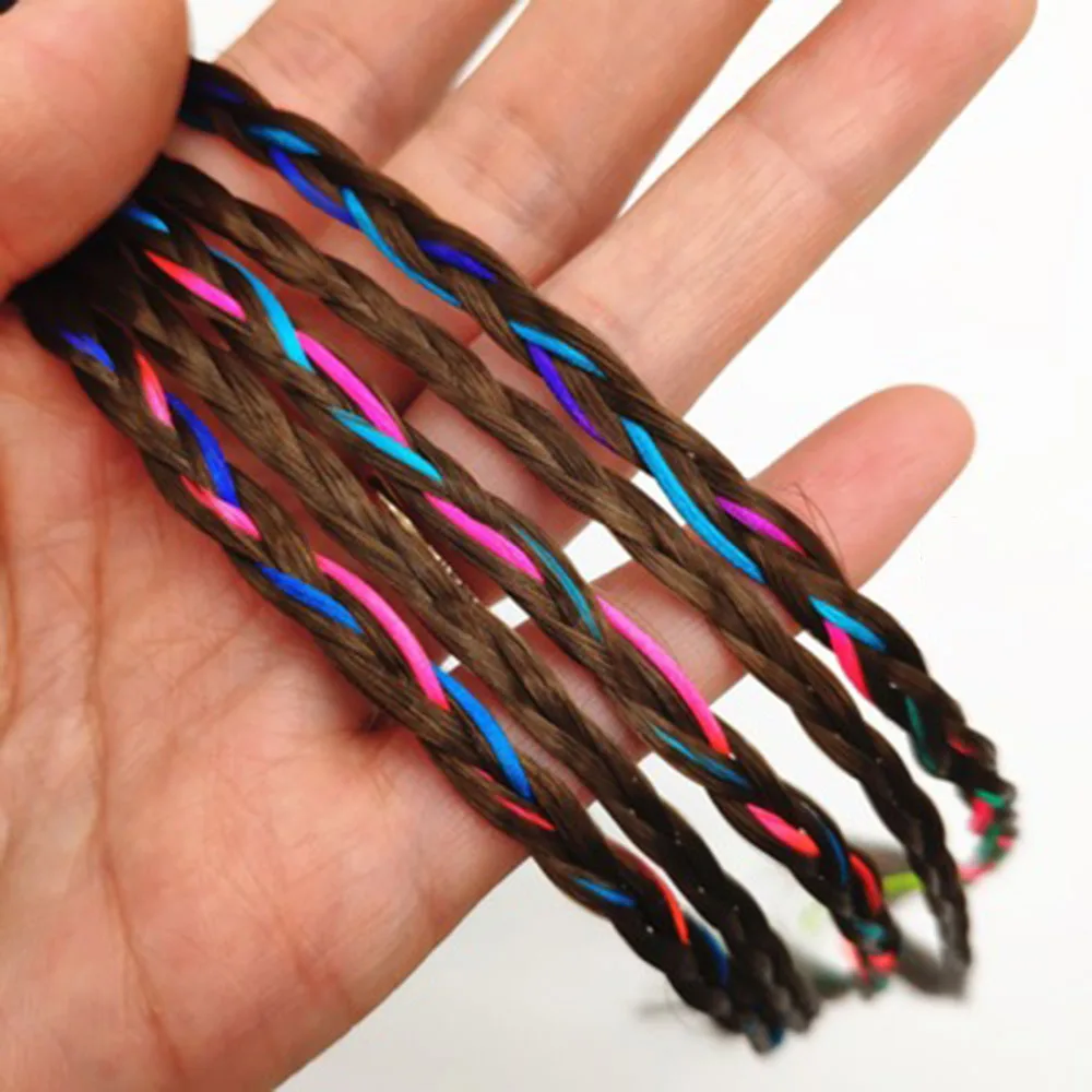 1 шт. Женская резинка для волос плетеная повязка в богемном стиле Детская