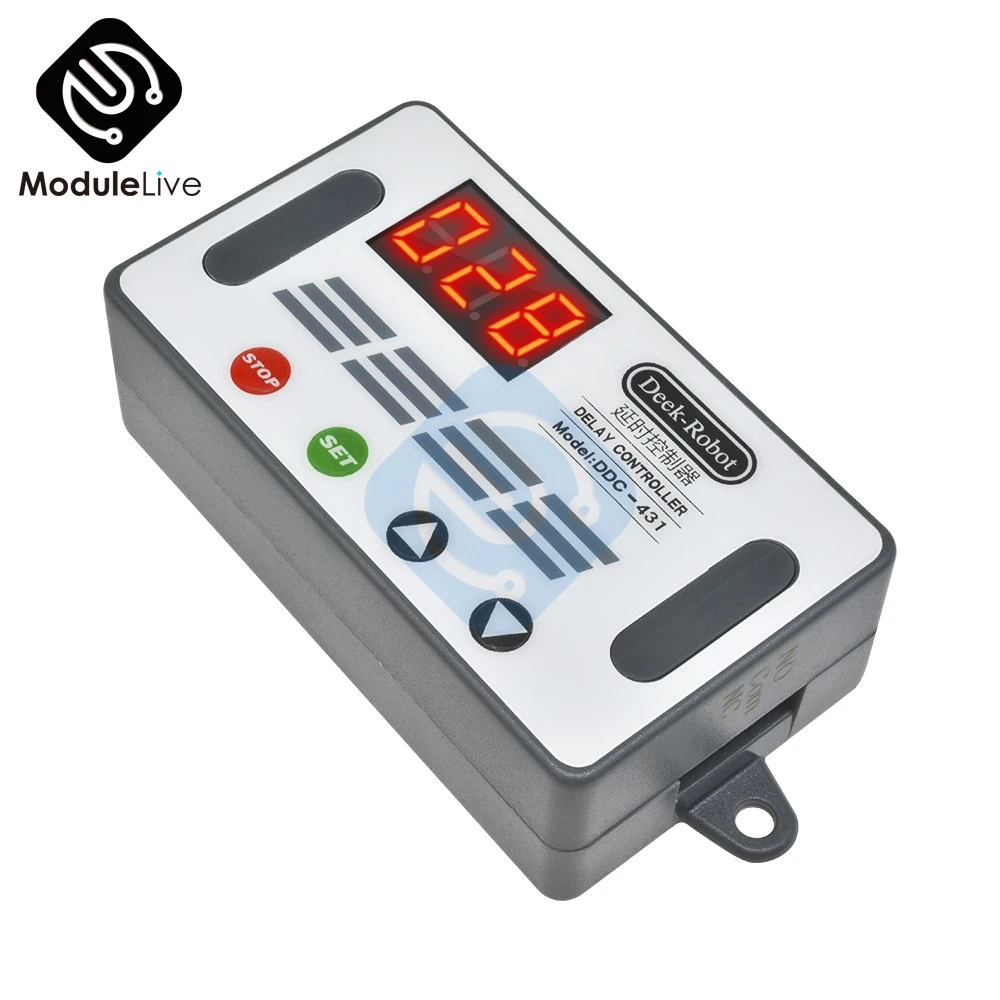Цифровой светодиодный дисплей с Micro USB для автоматизации таймер задержки цикла