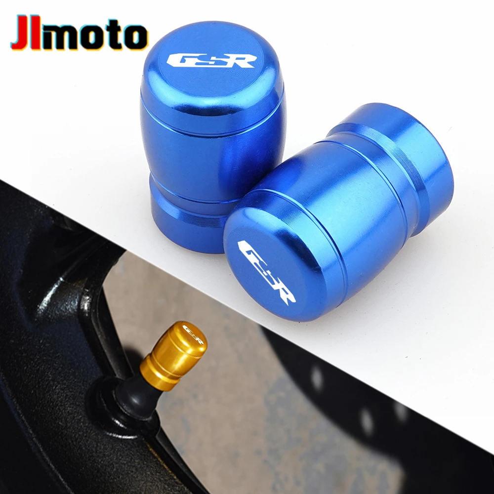 

Motorcycle Accessories Wheel Tire CNC Valve Caps Covers Case For Suzuki GSR 150 250 400 600 750 GS R Series All Year Universal