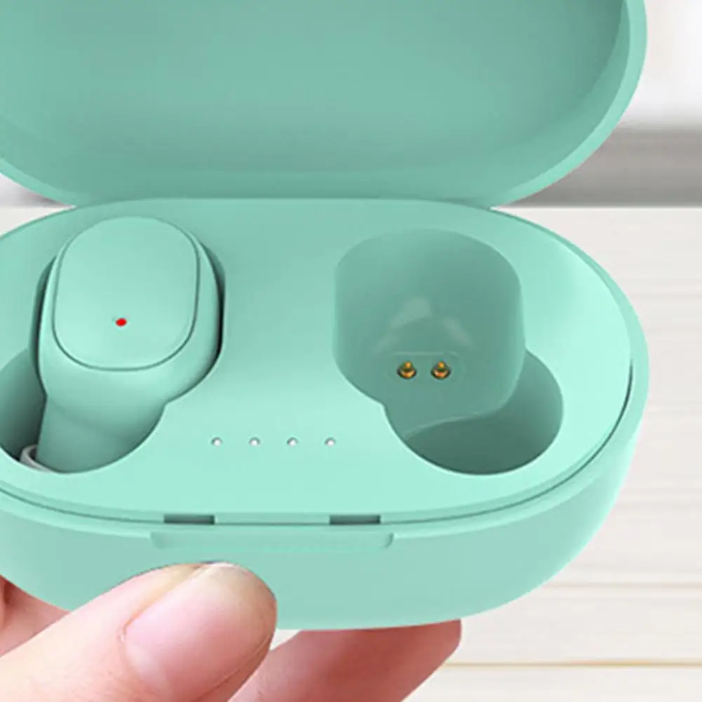Наушники E6S TWS эргономичный дизайн hi-fi звук стабильное качество беспроводное