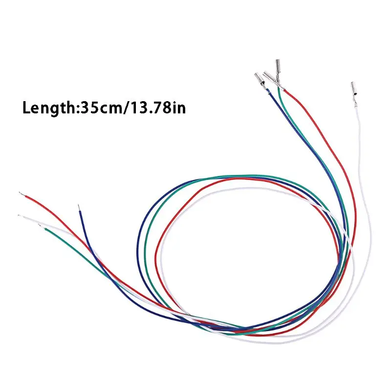 

3/4PCS Universal Cartridge Phono Cable Leads Header Wires for Turntable Phono Headshell