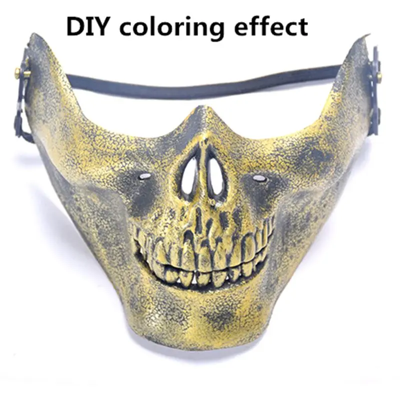 Маска на Хеллоуин в виде Черепа скелета Полный уход за кожей лица протектор для