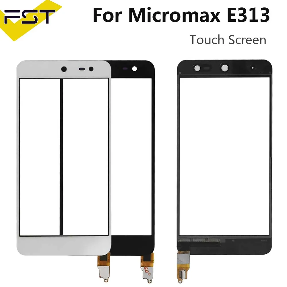 Сенсорная панель Сенсорный экран для Micromax E313 дигитайзер Переднее стекло