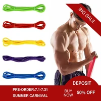 fitness rubber bands resistance band unisex yoga athletic elastic pull rubber bands loop expander exercise sports equipment