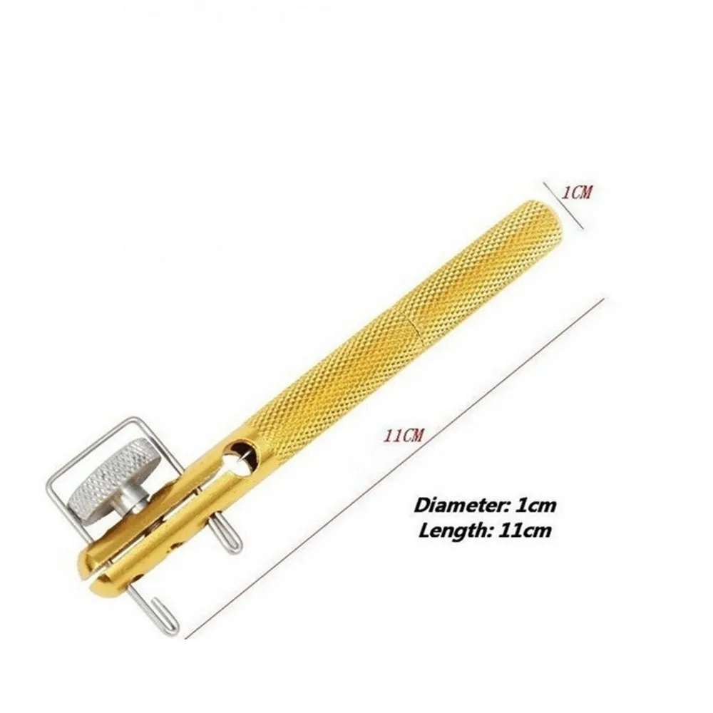 

1pcs Full Metal Fishing Hook Knotting Tool & Tie HookLoop Making Device & Hooks Decoupling Remover Carp Fishing Accessories