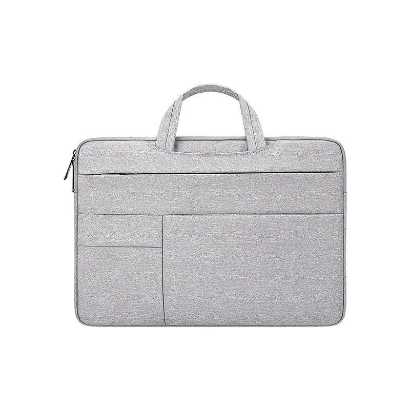 White Grey Handheld Сумка для ноутбука 13 13,3 14 14,1 15,4 15,6 дюймов чехол для acer Asus samsung Toshiba lenovo hp Chromebook Защитная сумка для ноутбука - Цвет: White Grey Handheld
