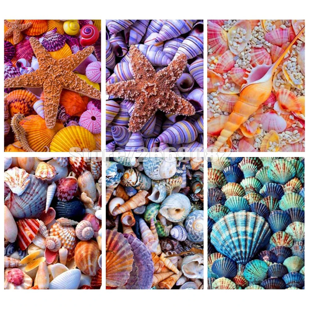 

Алмазная живопись 5D "сделай сам", морской пейзаж, украшение для дома, вышивка, картина, Наборы для творчества, рождественские подарки TT1661