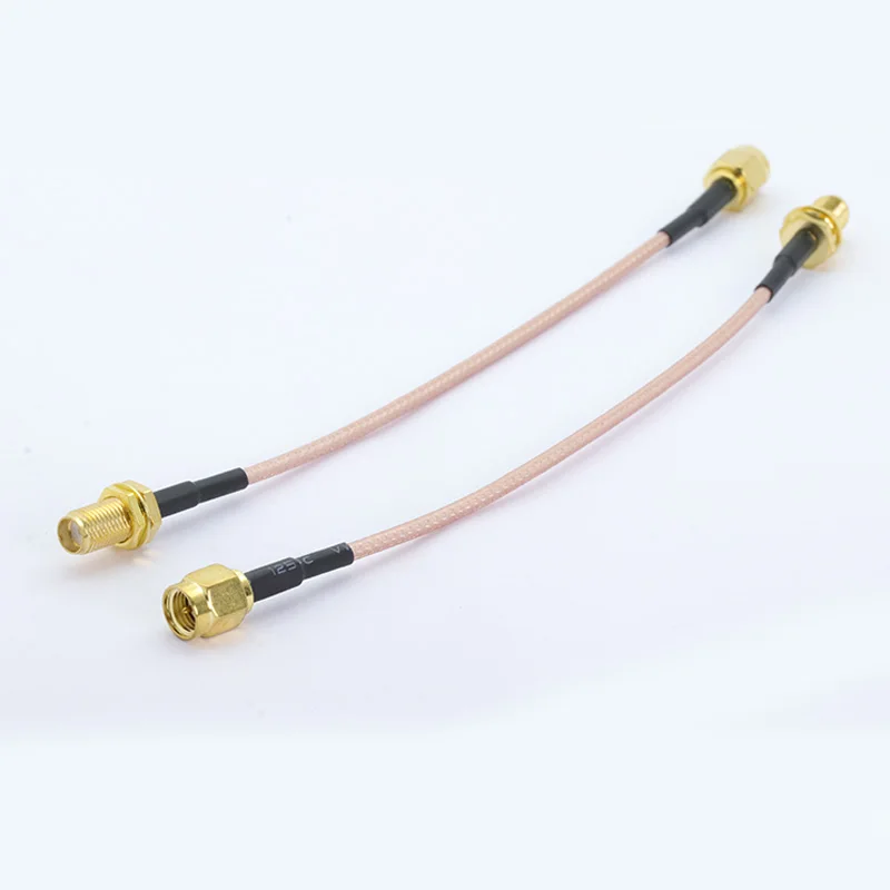 75 шт./лот SMA штекер к Гнездовой разъем кабель RG316 Pigtail РЧ коаксиальный 10 см |