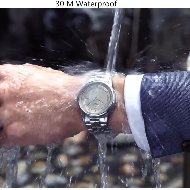 

CARNIVAL Automatic Business Watch Men Japan MIYOTA Waterproof Fashion Mechanical Wristwatch Clock Relogio Masculino