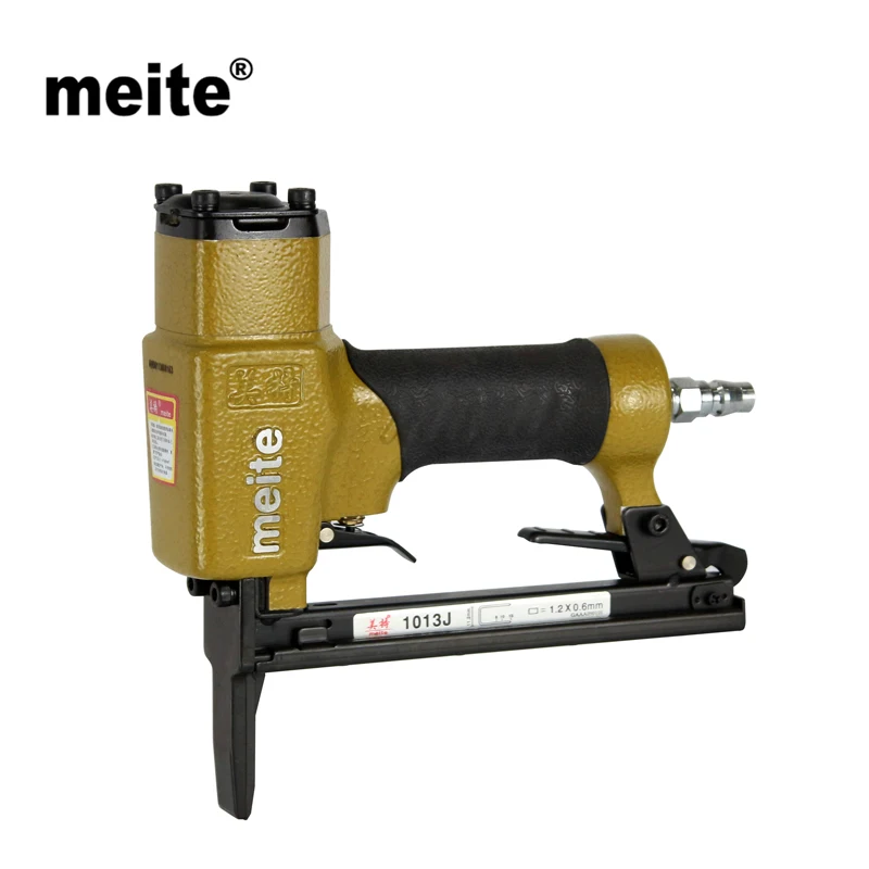 1013J long nose Тонкий провод воздуха степлер пистолет 8016 meite - Цвет: 1013J long nose