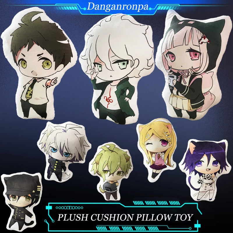 Диванная подушка Danganronpa Trigger Happy Havoc диванная из Аниме Манга с мультяшным принтом