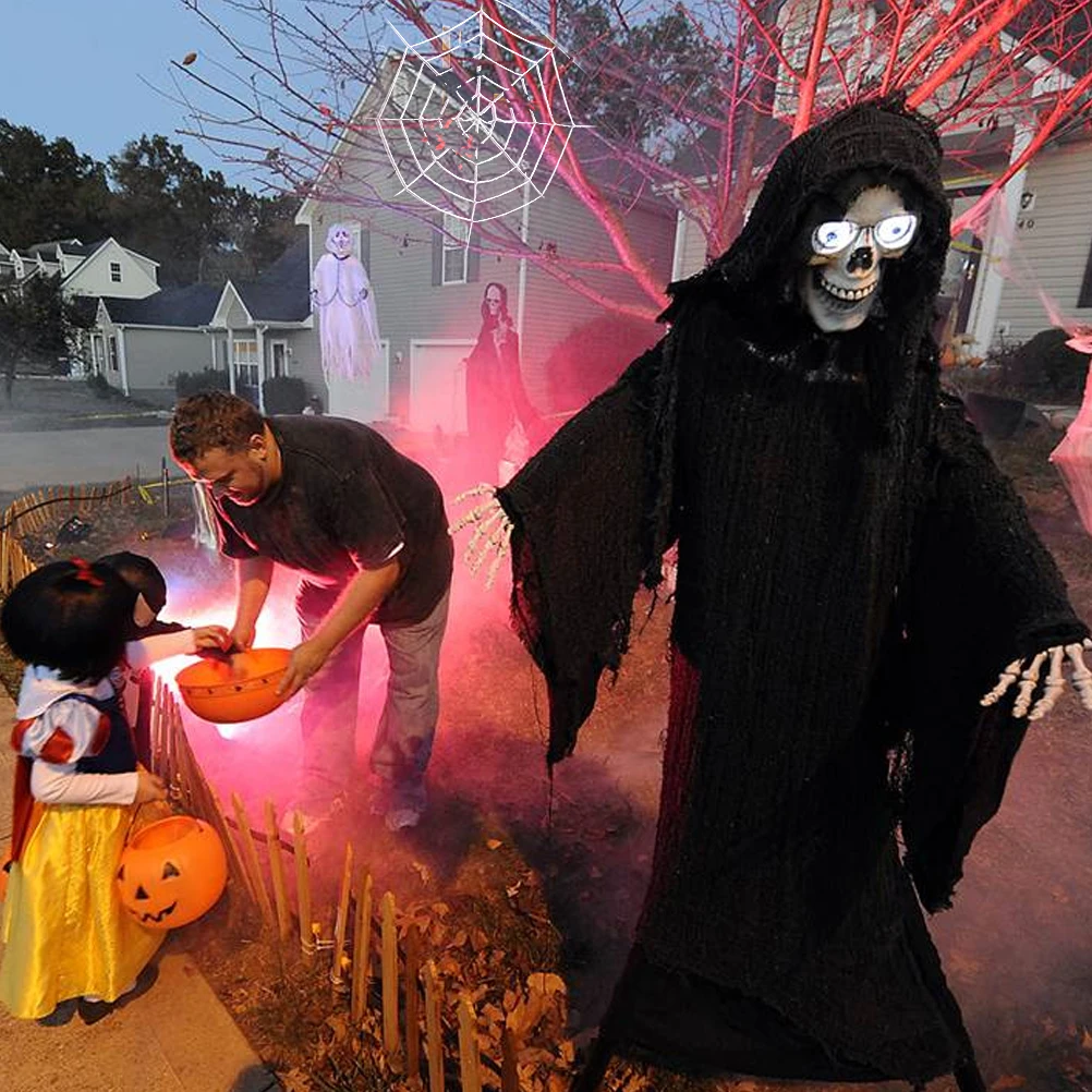 Halloween Simulation Spider Web Decoration Horror Haunted House Bar Party Supplies Trick Novelty Toy #20 | Игрушки и хобби